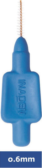 Inaden Interdental Interdental Brushes 0.6mm Blue 8pcs