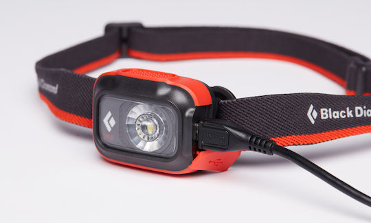 Black Diamond Επαναφορτιζόμενος Φακός Κεφαλής LED IPX4 με Μέγιστη Φωτεινότητα 225lm Sprint 225
