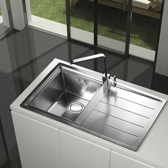 Apell Linear Plus LNP1001R Αριστερός Ένθετος Inox Σατινέ Μ100xΠ50cm Ασημί Apell Linear Plus LNP1001R Αριστερός Ένθετος Inox Σατινέ Μ100xΠ50cm Ασημί