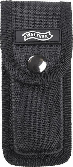 Walther Pocket Knife ERC Black in Sheath