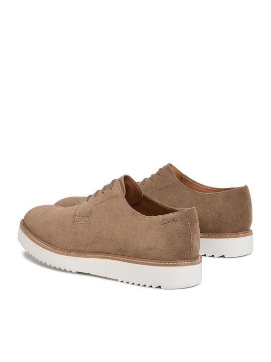 Ernest Walk Wildleder Herren Freizeitschuhe Beige
