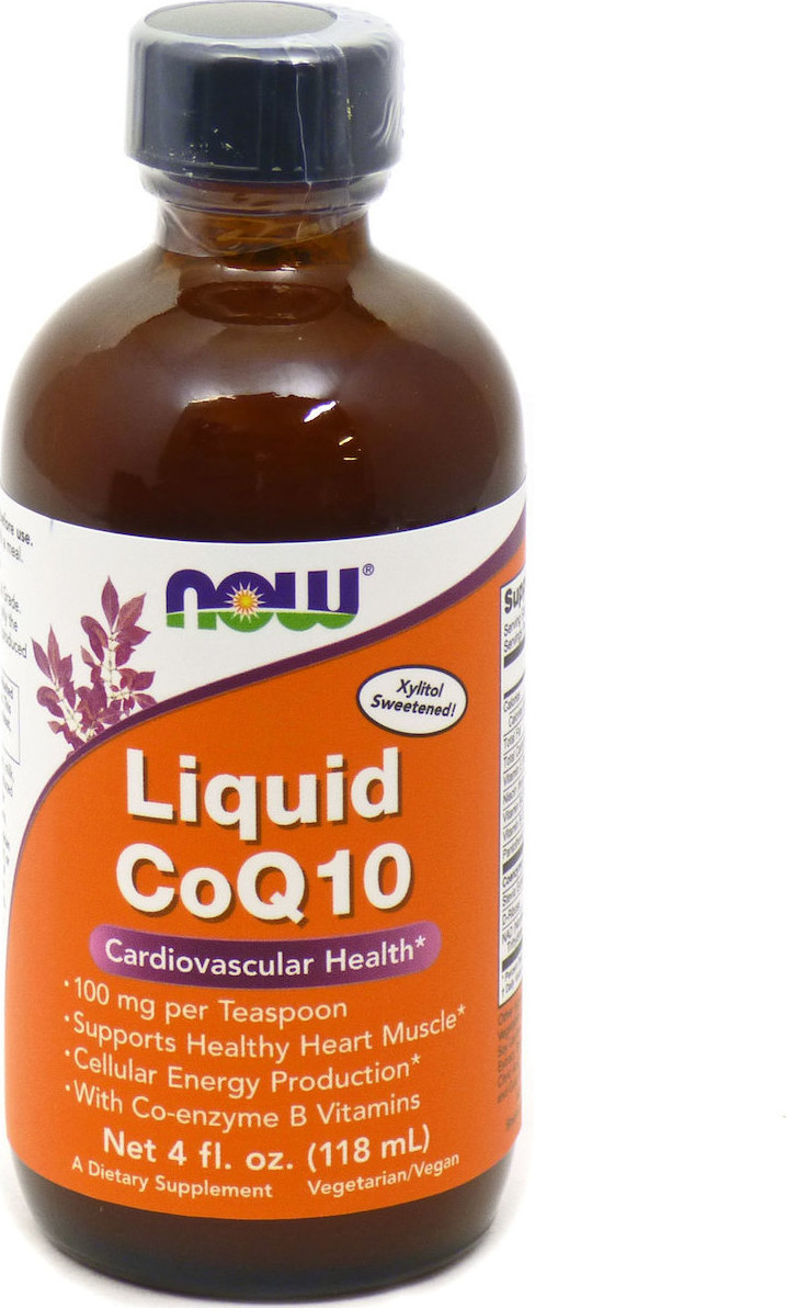 Now Foods Liquid CoQ10 118ml Orange Skroutz.gr