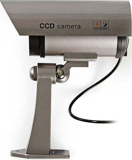 Konig SAS-DUMMY CAM 30 Ψεύτικη Κάμερα Παρακολούθησης Τύπου Bullet Γκρι