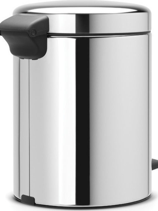 Brabantia 1126/21 Inox Bathroom Basket Soft Close 5lt Silver