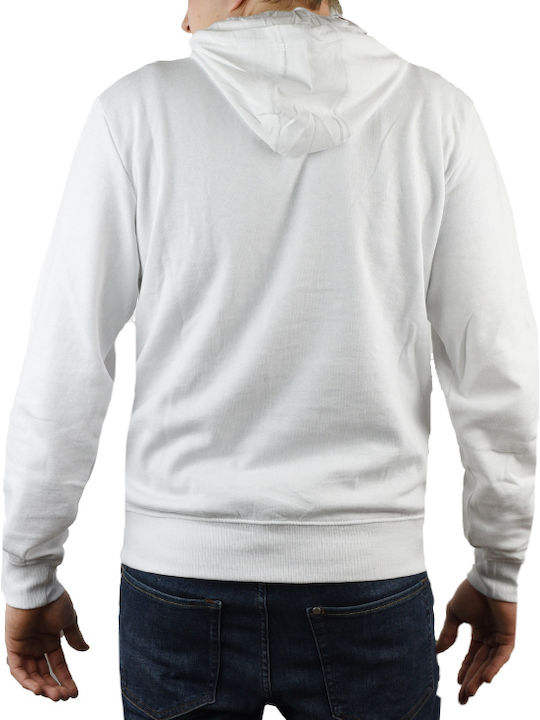 Vend Sweatshirt with Hood White