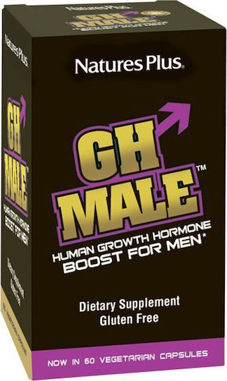 Nature's Plus GH Male Συμπλήρωμα για Λίμπιντο & Ενίσχυση της Τεστοστερόνης 60 κάψουλες