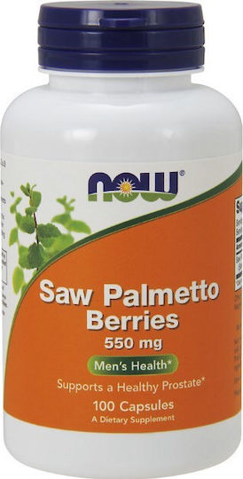 Now Foods Saw Palmetto 550mg 100 κάψουλες