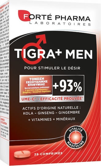 Forte Pharma Energie Tigra + Men Supplement for Libido & Testosterone Boost 28 tabs