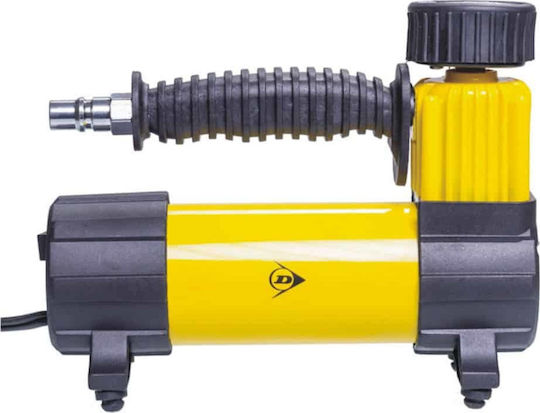 Dunlop Τρόμπα Αυτοκινήτου 100PSI με Καλώδιο Αναπτήρα 12V