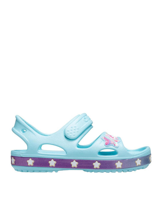Funlab Unicorn Charm Children's Anatomical Beach Shoes Light Blue