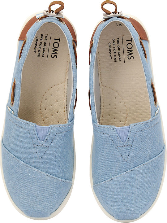 Kids Espradrilles Slip-On Light Blue Espadrilles