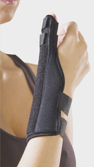 Anatomic Help 0502 Wrist Splint with Thumb Black