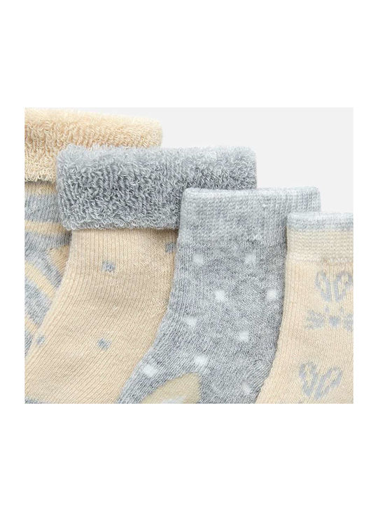 Mayoral Kinderstrümpfe Knöchelsocken Gray 4 Paare