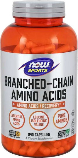Now Foods Branched Chain Amino Acids 120 Κάψουλες Unflavoured