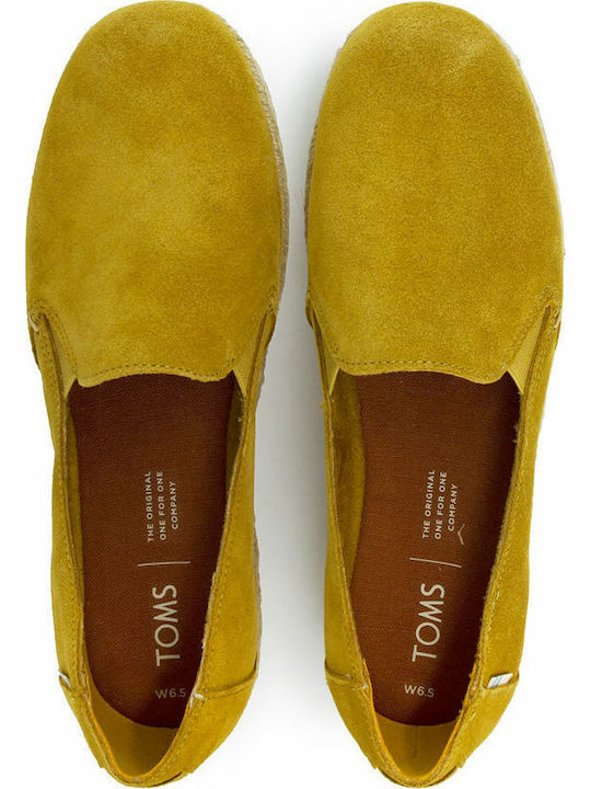 Palma Suede Women's Suede Espadrilles Yellow
