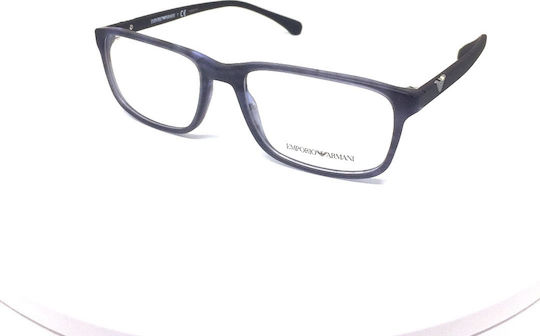 Emporio Armani Мъжки Ацетат Рамки За Очилa Сини EA3098 5549