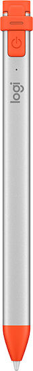 Logitech Crayon Digital Touch Pen mit Palm Rejection für iPad Orange 914-000034