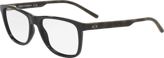 Armani Exchange Ανδρικός Κοκκάλινος Σκελετός Γυαλιών Μαύρος AX3048 8158