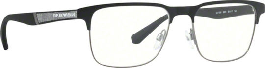 Emporio Armani Men's Prescription Eyeglass Frame Black EA1061 3001