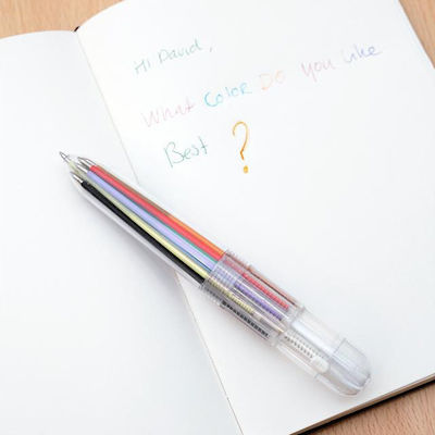 Kikkerland Rainbow 10in1 Pen Ballpoint with Multicolour Ink