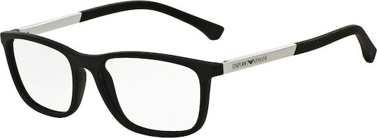 Emporio Armani Мъжки Рамки За Очилa Черни EA3069 5063