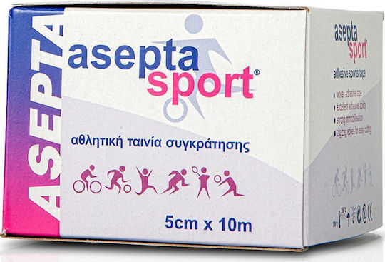 Asepta Aseptasport Adhesive Sport Tape 5cm x 10m Green