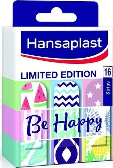 Hansaplast Limited Edition Be Happy Παιδικά Αυτοκόλλητα Επιθέματα 16τμχ
