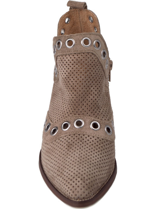 Suede Women's Cowboy Boots Pouro