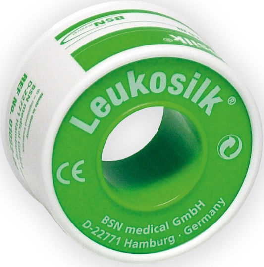 BSN Medical Leukosilk Μεταξωτή Επιδεσμική Ταινία 5cm x 4.6m