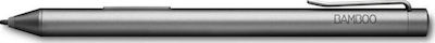 Wacom Bamboo Ink Digital Stylus Pen with Palm Rejection for Devices with Windows 10 in Gray color CS323AG0B