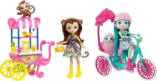 Mattel Figure & Animal Buddy with Vehicle Doll Set for 4+ years old+ Years (Various Designs/Assortments of Designs) 1pc