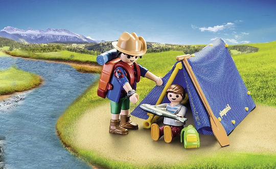 Playmobil Family Fun Camping Adventure Carry Case pentru 4+ ani ani