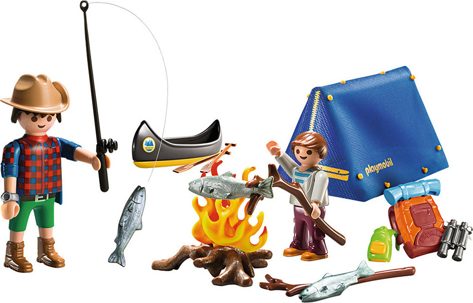 Playmobil Family Fun: Camping Adventure Carry Case
