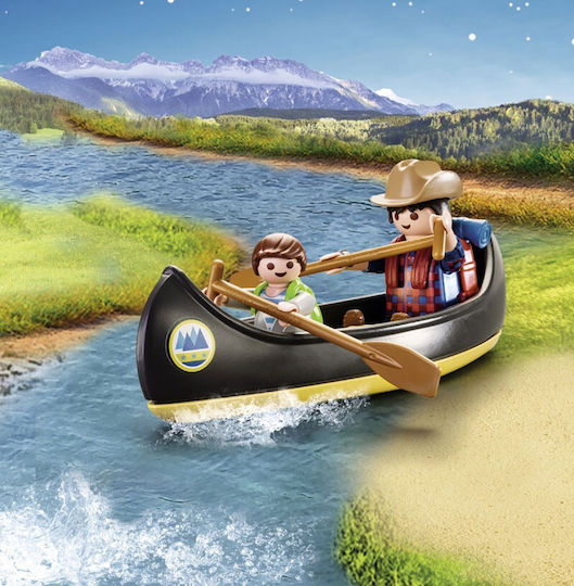 Playmobil Family Fun Camping Adventure Carry Case pentru 4+ ani ani