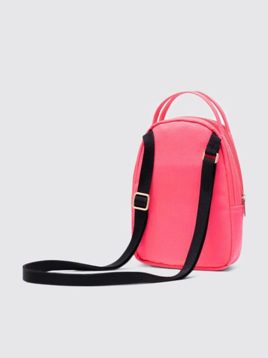 Nova Crossbody Υφασμάτινη Γυναικεία Τσάντα Χιαστί Ροζ