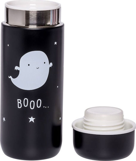 A Little Lovely Company Ghost Baby Thermos for Liquids Stainless Steel 200ml