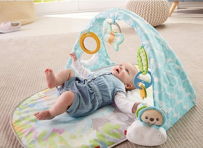 Fisher Price Activity Playmat Bears with Music Multicolour for 0+ months (LxW) 82x42.5cm