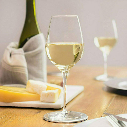 Bormioli Rocco Tre Sensi Set de pahare pentru Vin Alb din Cristal Cu picior 430ml 6buc