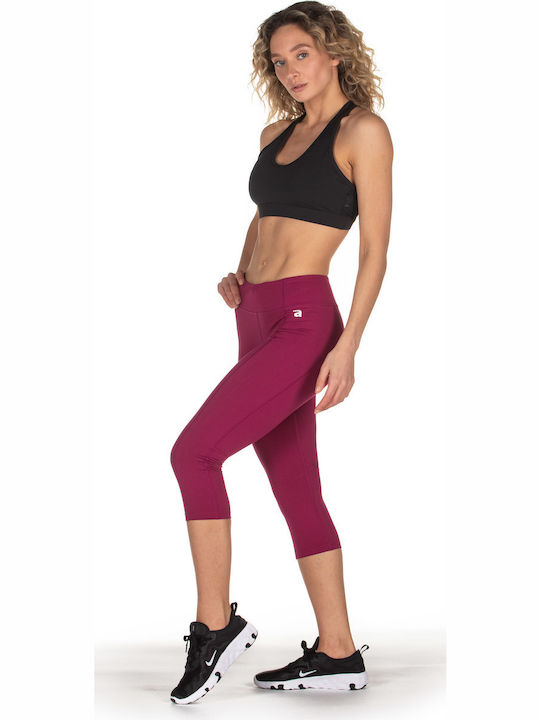 Body Action Running Women's Leggings Fuchsia