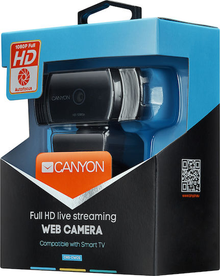 Canyon Web Camera Full HD 1080p με Autofocus CNS-CWC5