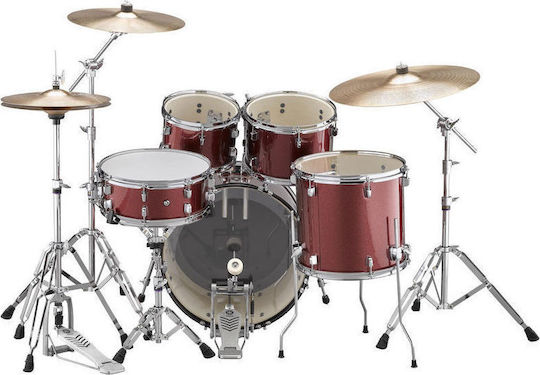 Yamaha RDP-0F5 Rydeen Studio Drum Set Burgundy Glitter χωρίς Πιατίνια