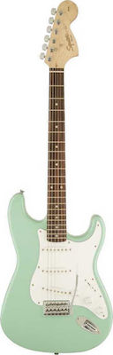Squier Ηλεκτρική Κιθάρα Affinity Stratocaster Surf Green με Μαγνήτες σε Διάταξη SSS και Tremolo Ταστιέρα Rosewood
