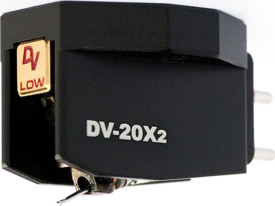 Dynavector Cartuș Pentru Platane DV-20X2 L Tip Bobină Mobilă În Culoare Neagră