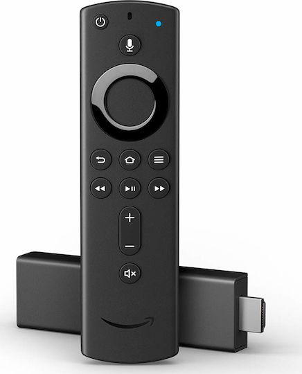Amazon Умна ТВ приставка Fire TV Stick 4K UHD с Wi-Fi - безжична връзка / HDMI и Alexa