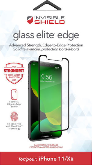 Zagg InvisibleShield Пълно лепило Закалено стъкло за цялото лице (iPhone 11)