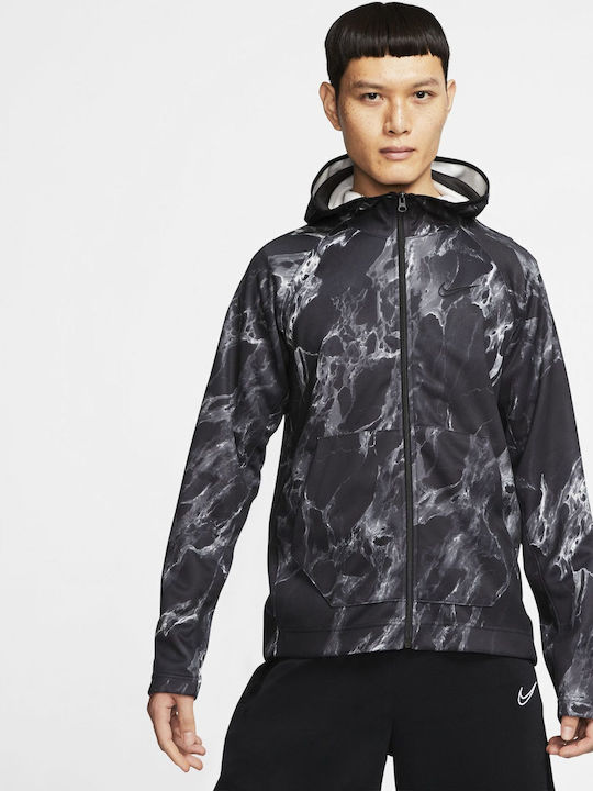 Spotlight Men's Jacket Hooded Black