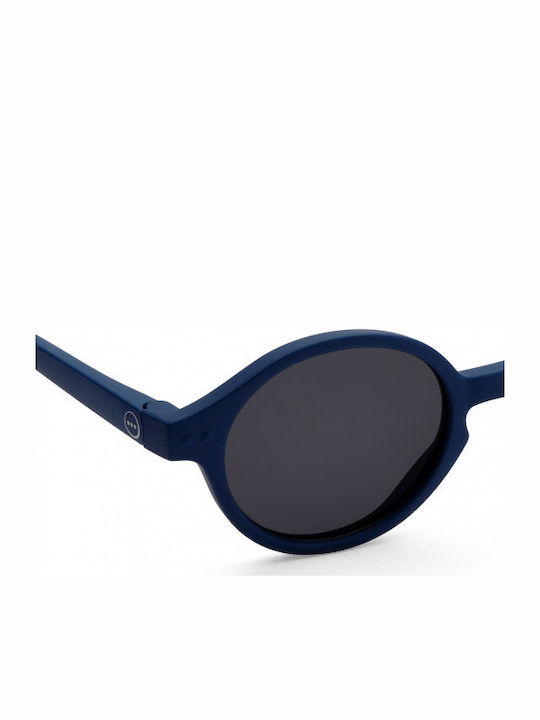 Izipizi Round Kids Sunglasses with Polarized Lens Denim Blue for 3-5 Years