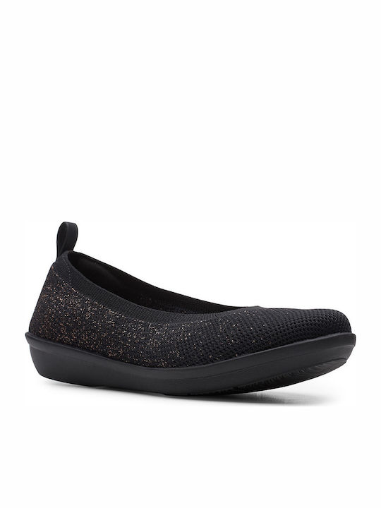 Leather Ballerinas Ayla Paige Black