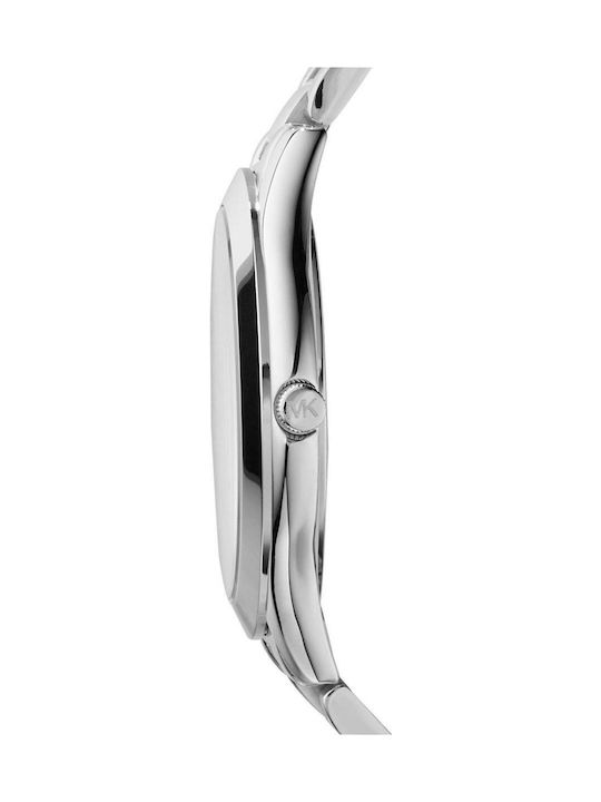Michael Kors Runway Women's Watch with Silver Metal Bracelet