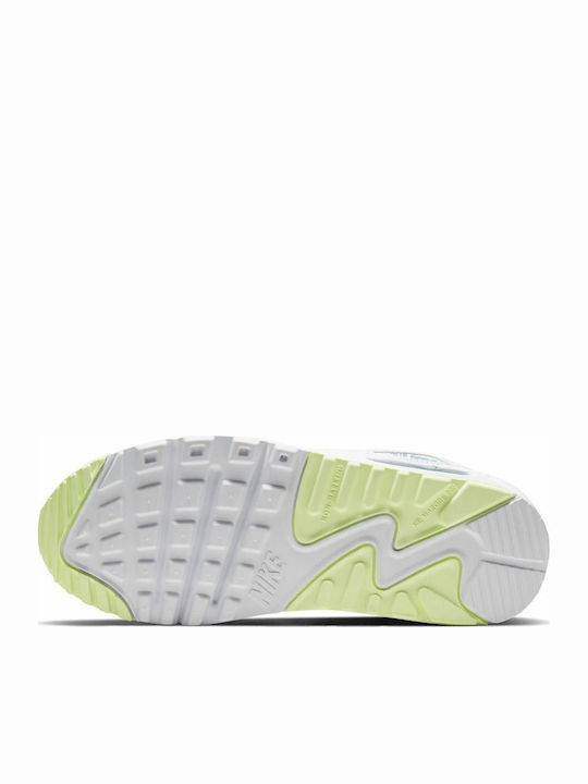 Air Max 90 AIR MAX 90 Kids Sneakers White / Laser Orange / Light Solar Flare Heather
